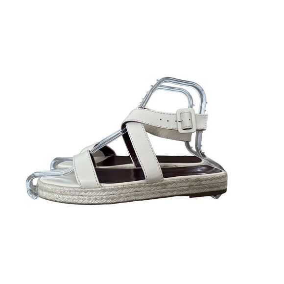 Staud Lara Cream Espadrilles Size 40 US 10 - Picture 3 of 12